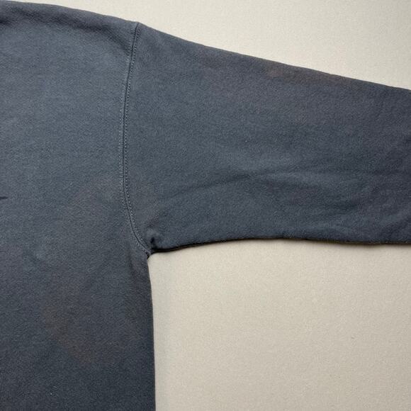 Vintage Skateboard Sweatshirt Adult Large Gray Snowboard Art TJ Schneider 90s - Picture 9 of 15